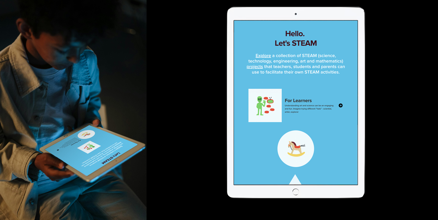 STEAM tablet